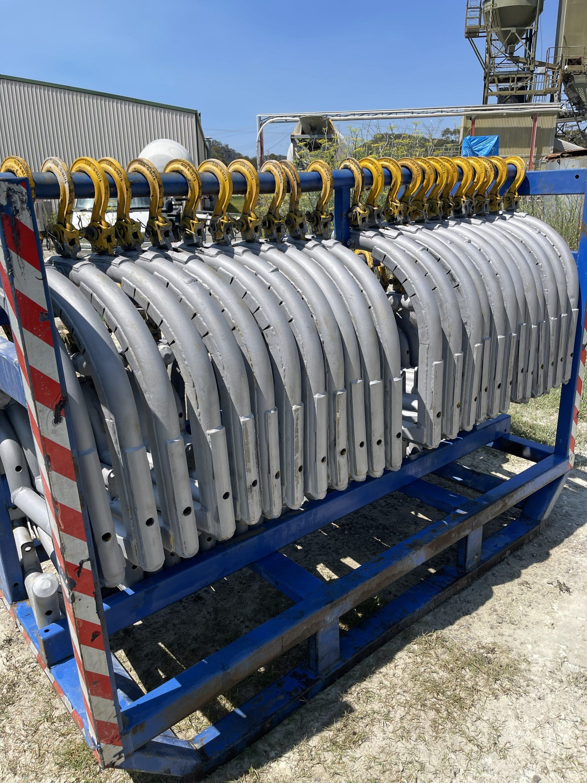 After Blasting with Crushed Glass 50/100